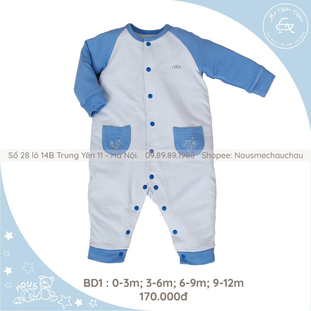 Mẫu Body Thu Đông Cho Bé Từ 0-3 Tháng Đến 9-12M Tháng