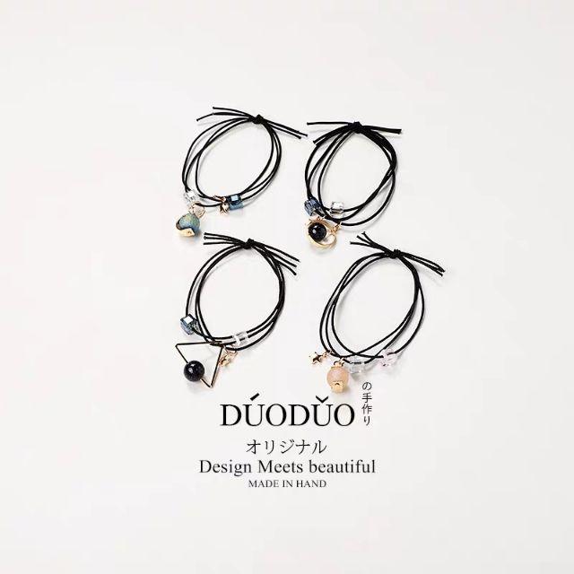 Cột tóc nữ kèm pha lê sang chảnh