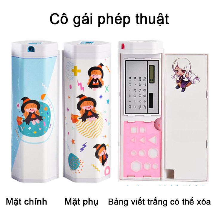 Hộp bút đa năng hình lục giác siêu ngộ nghĩnh cho các bé