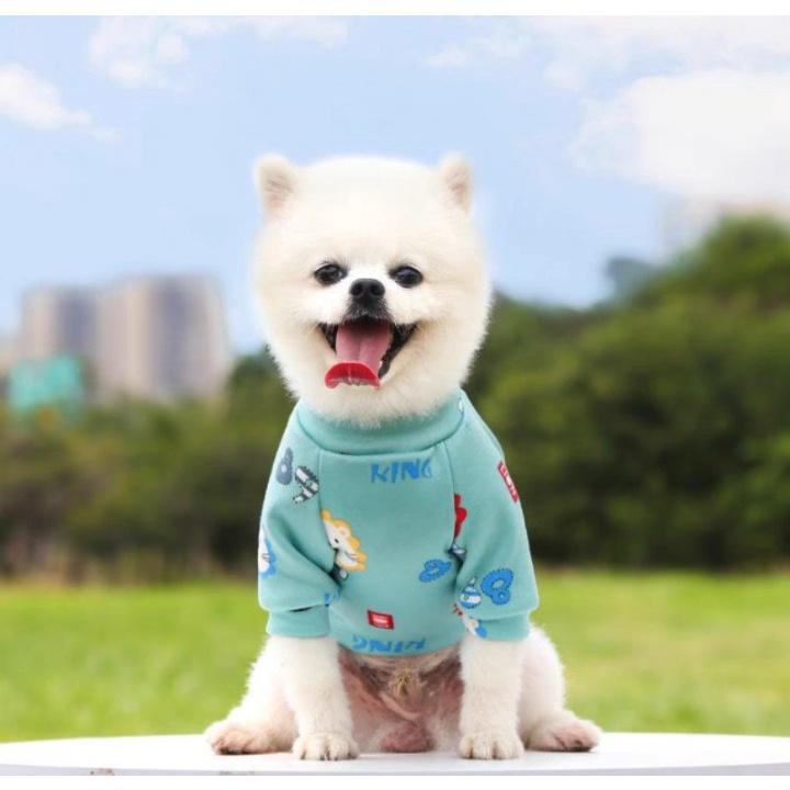 ÁO NỈ BÔNG CHÓ MÈO 1 - 8KG