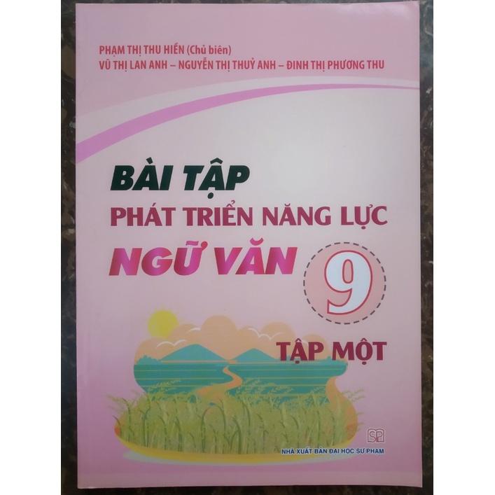 Sách - Bài tập phát triển năng lực học sinh môn ngữ văn lớp 9
