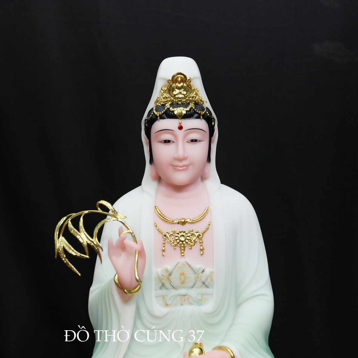 Tượng Quan Âm Bồ Tát - Áo Xanh