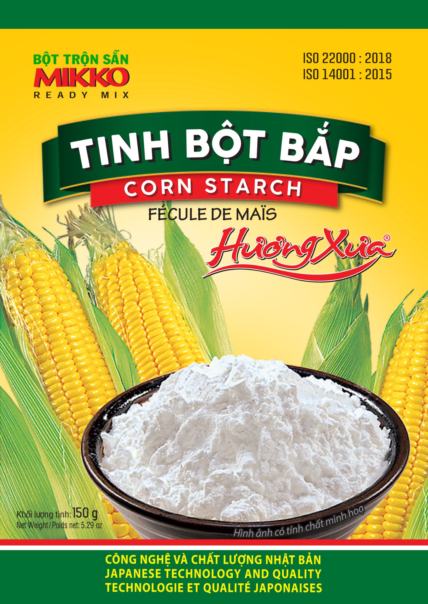 Tinh bột bắp 150gr Mikko Hương Xưa