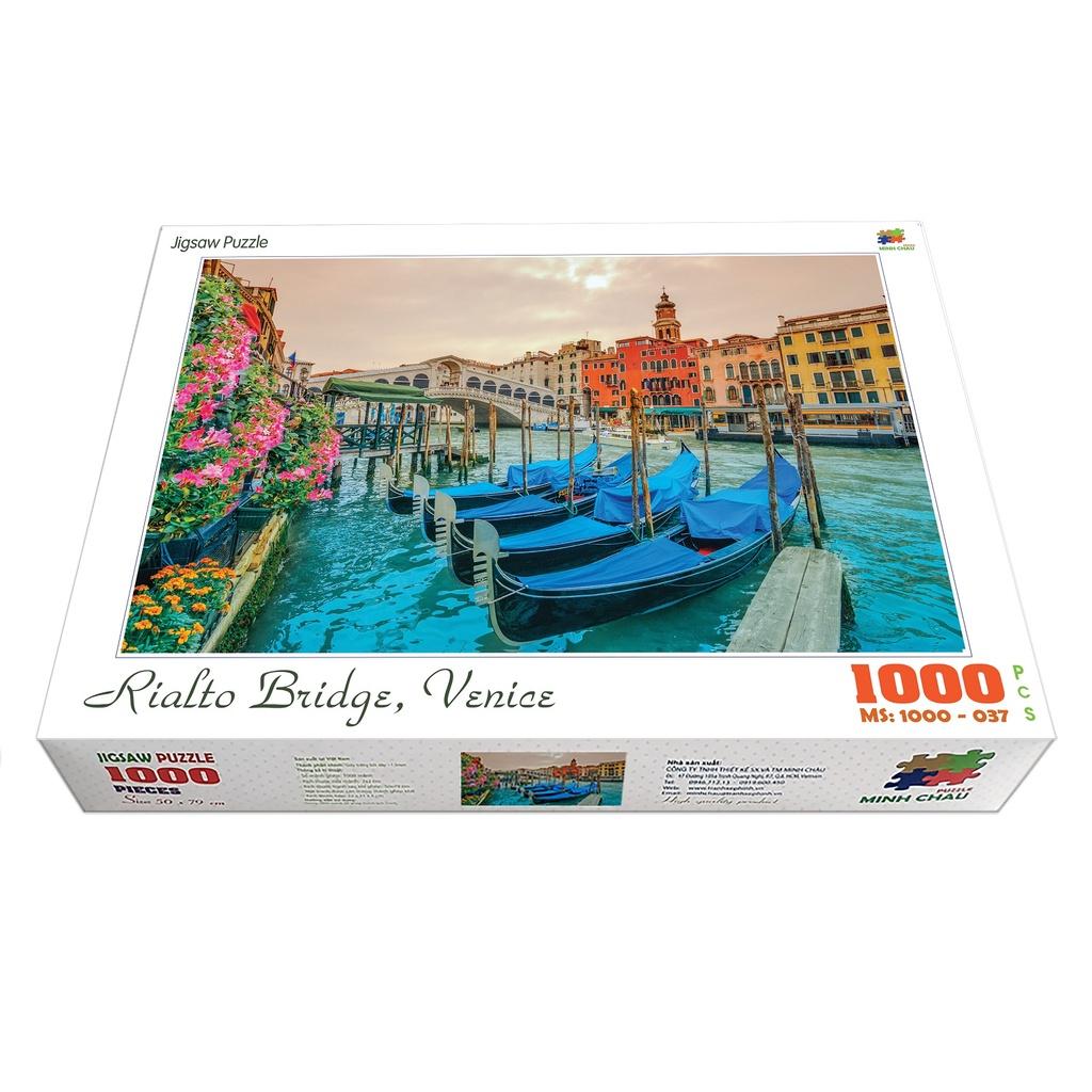 Bộ ghép hình hộp 1000 mảnh-Rialto Bridge