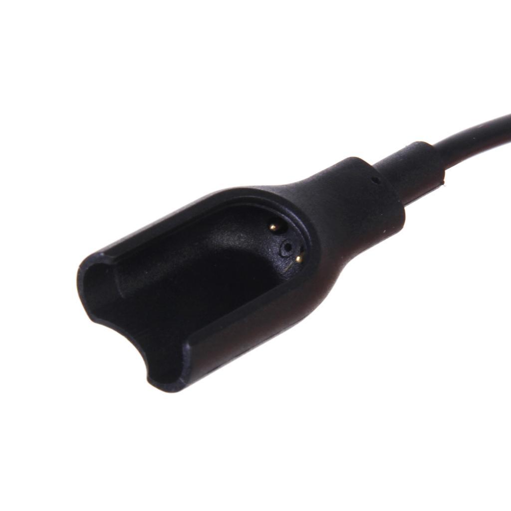 5Pack USB Charging Charge Cable Cord for Xiaomi Mi Band 1 Smart Watch Black