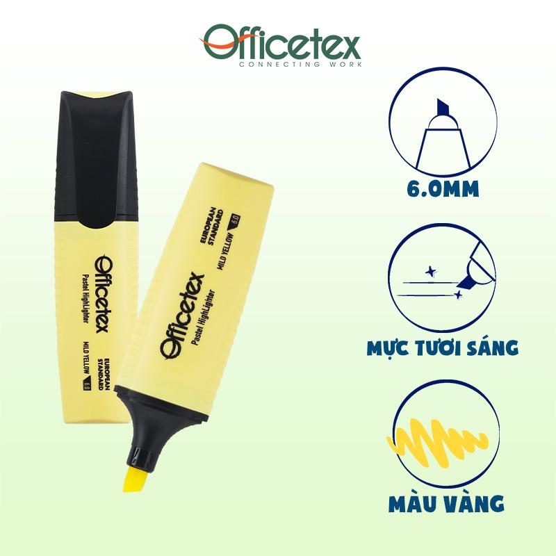 Bút dạ quang Officetex OT-HL0005 nhiều màu