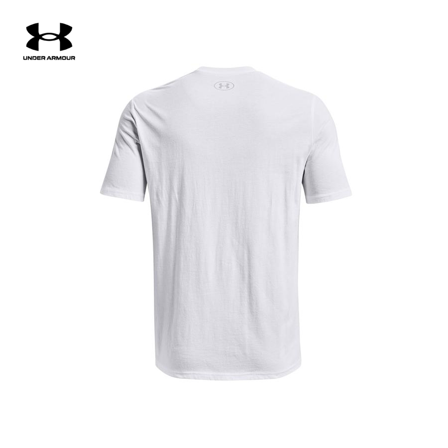 Áo thun tay ngắn thể thao nam Under Armour BBALL HOOP CLOUD SS - 1370232-100