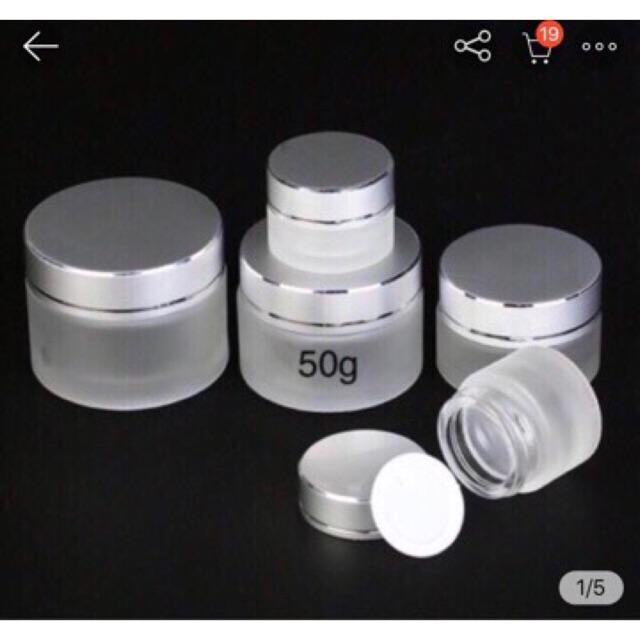 Combo 100 chiếc hũ thuỷ tinh 10g