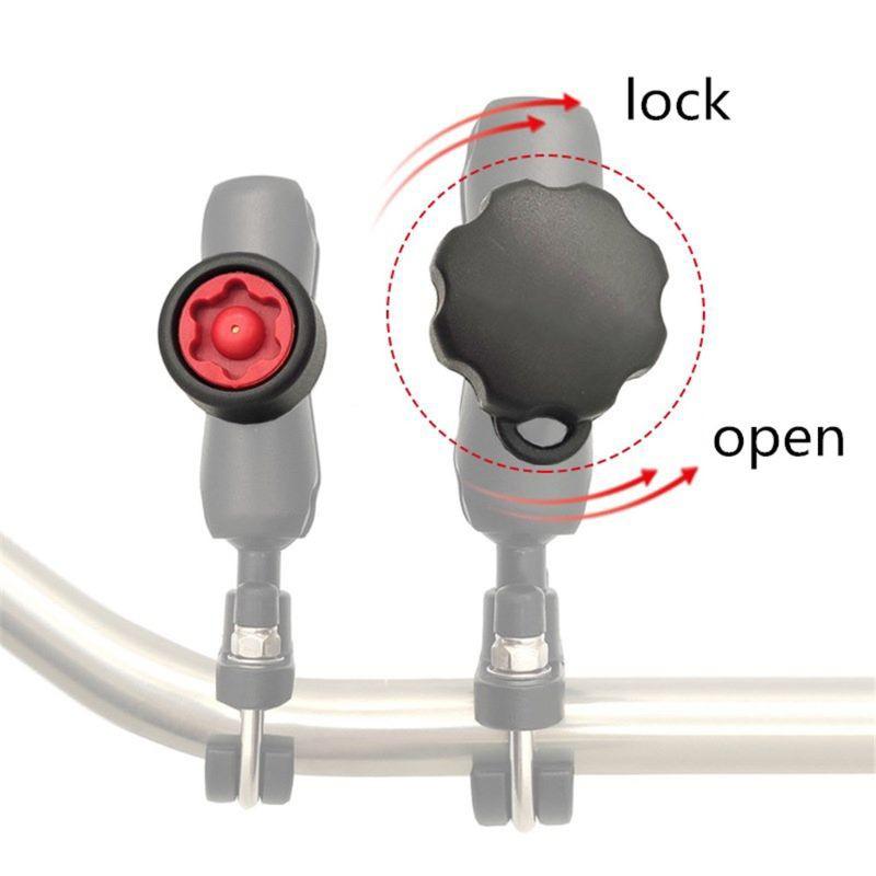 HSV*Anti Theft Pin-Lock Security Knob Key for 1&quot; Arm Socket Phone Holder