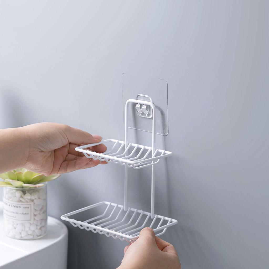 Đế sắt đựng xà phòng tiện dụng tiết kiệm không gian