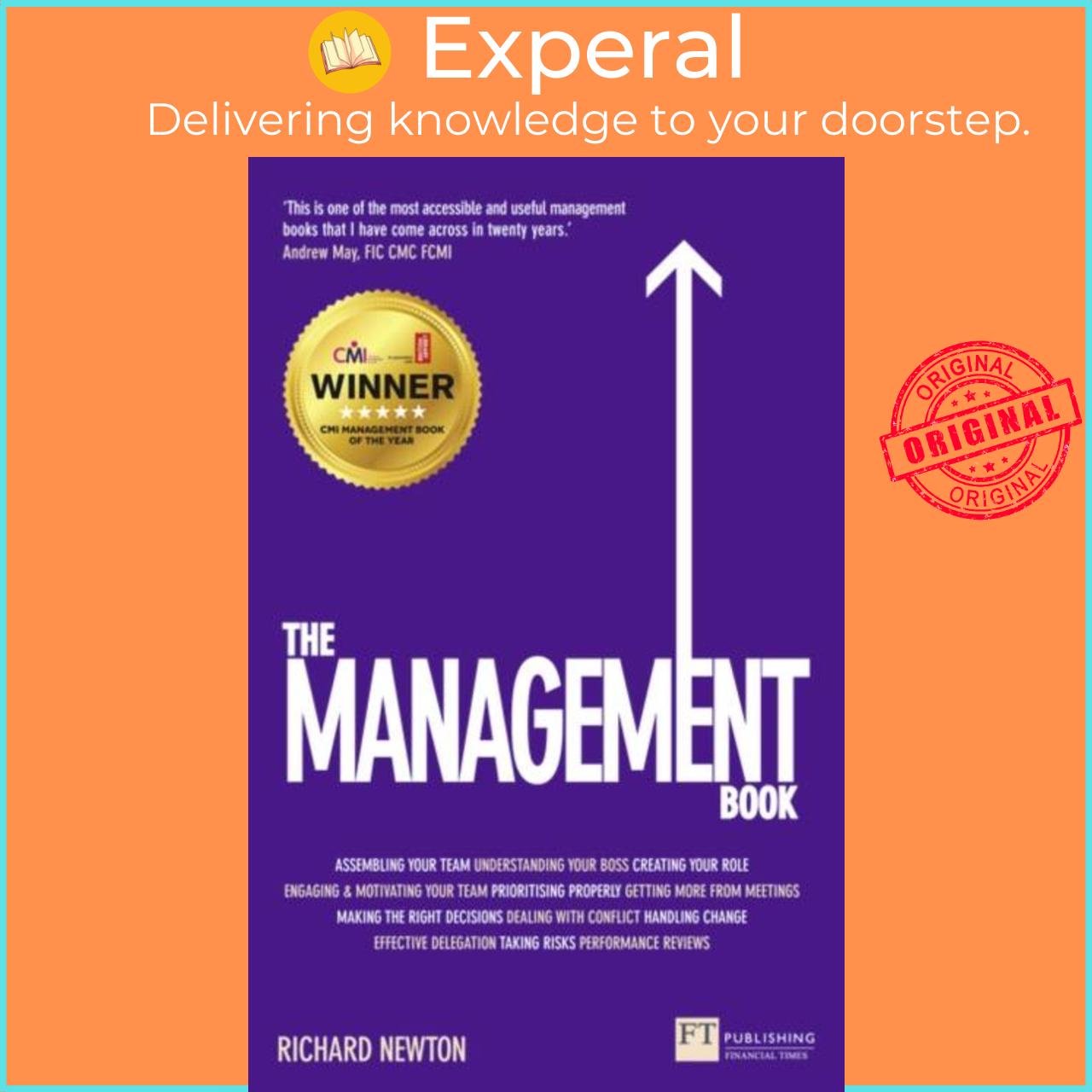Sách - The Management Book by Richard Newton (UK edition, paperback)