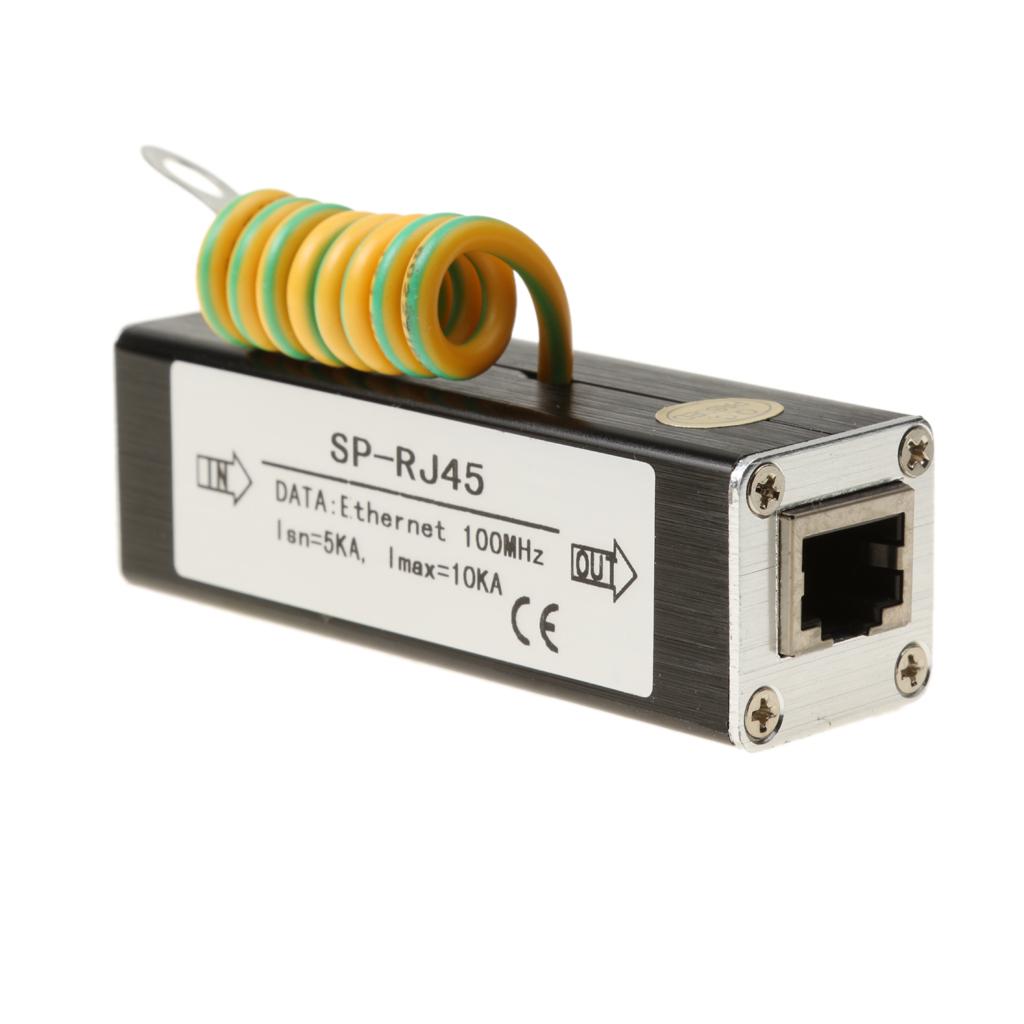 Network Adapter Ethernet LAN Surge Protector Surge Suppressor for Thunder &