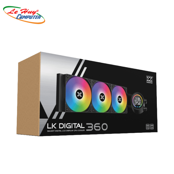 TẢN NHIỆT NƯỚC AIO XIGMATEK LK 360 Digital (EN46070) - Hàng Chính Hãng
