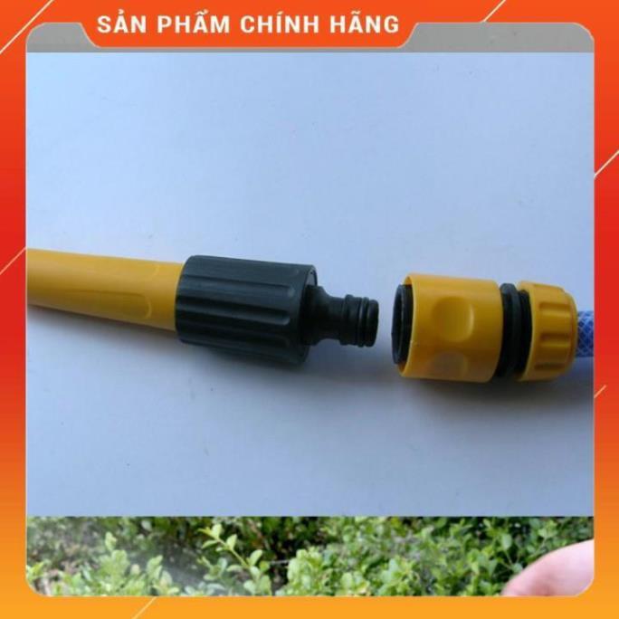 ️ Bộ dây vòi xịt nước rửa xe, tưới cây , tăng áp 3 lần, loại 7m, 10m 206622-5 cút sập, nối nhựa