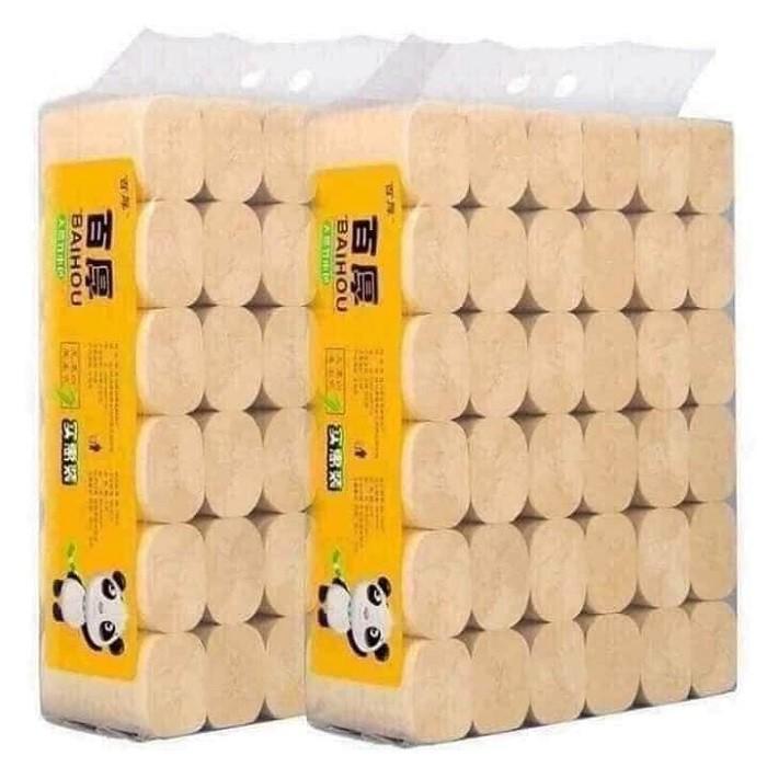 Bịch 36 cuộn giấy vệ sinh gấu trúc đa năng