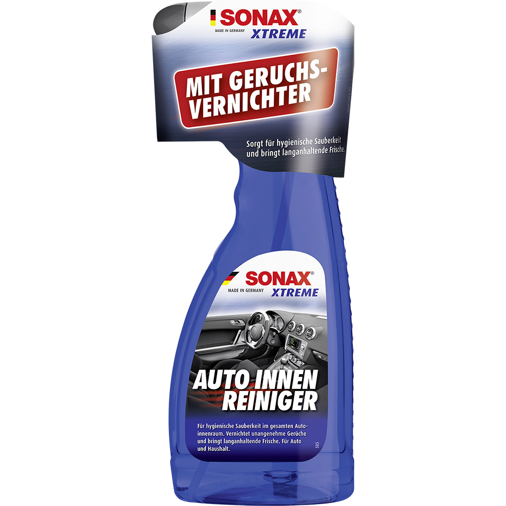 Dung Dịch Làm Sạch Khoang Nội Thất Xe Xtreme Có Khử Mùi SONAX Xtreme Interior Cleaner 221241  – Hàng Đức Chính Hãng