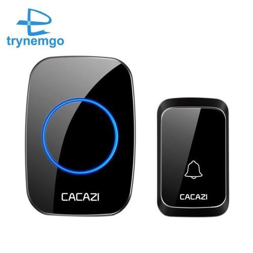 BỘ CHUÔNG CỬA BÁO KHÁCH BLUETHOO HỒNG NGOẠI KHÔNG DÂY XA ĐẾN 300M CHÍNH HÃNG