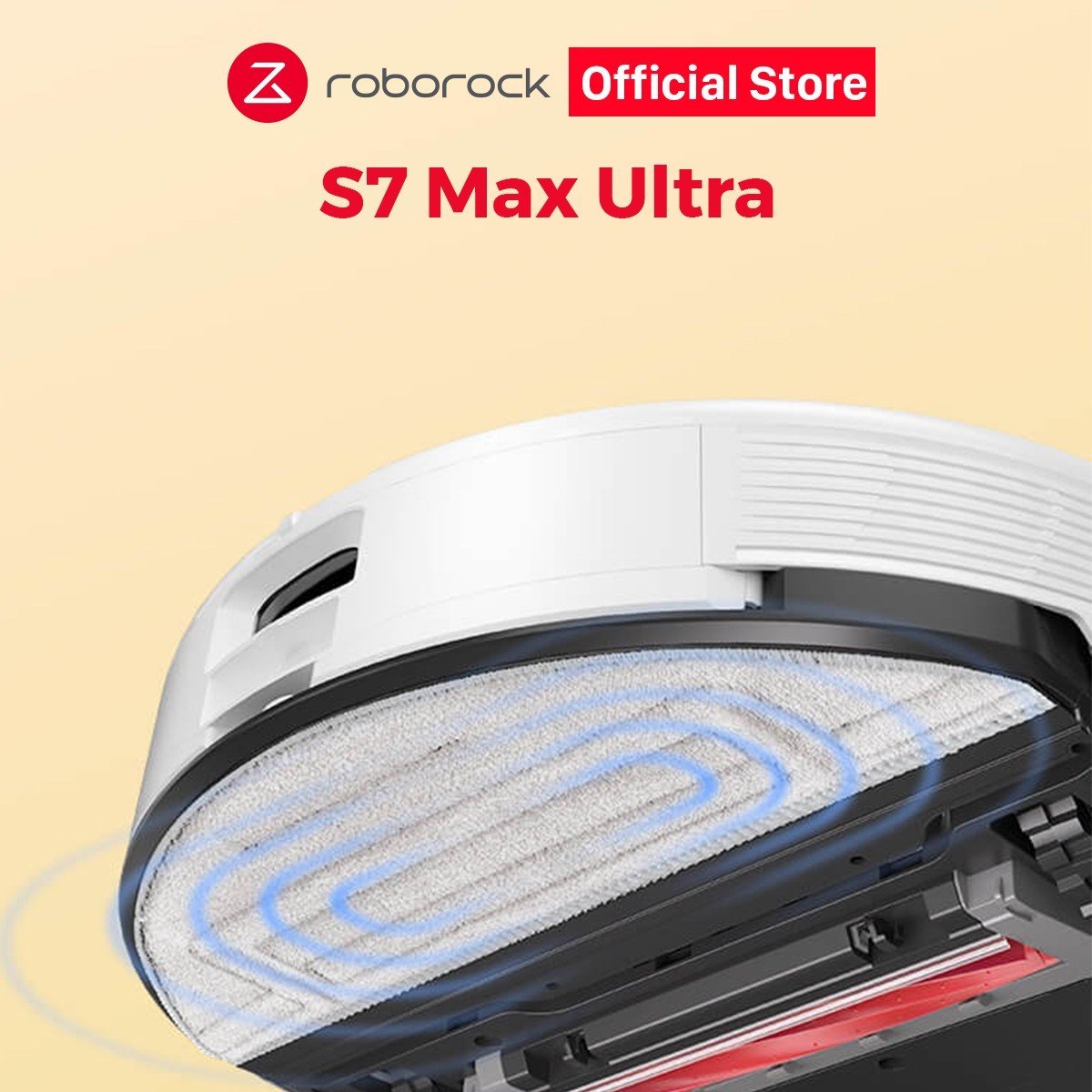 Robot Hút Bụi Lau Nhà Roborock S7 Max Ultra Lực Hút 5500Pa - Hàng Chính Hãng