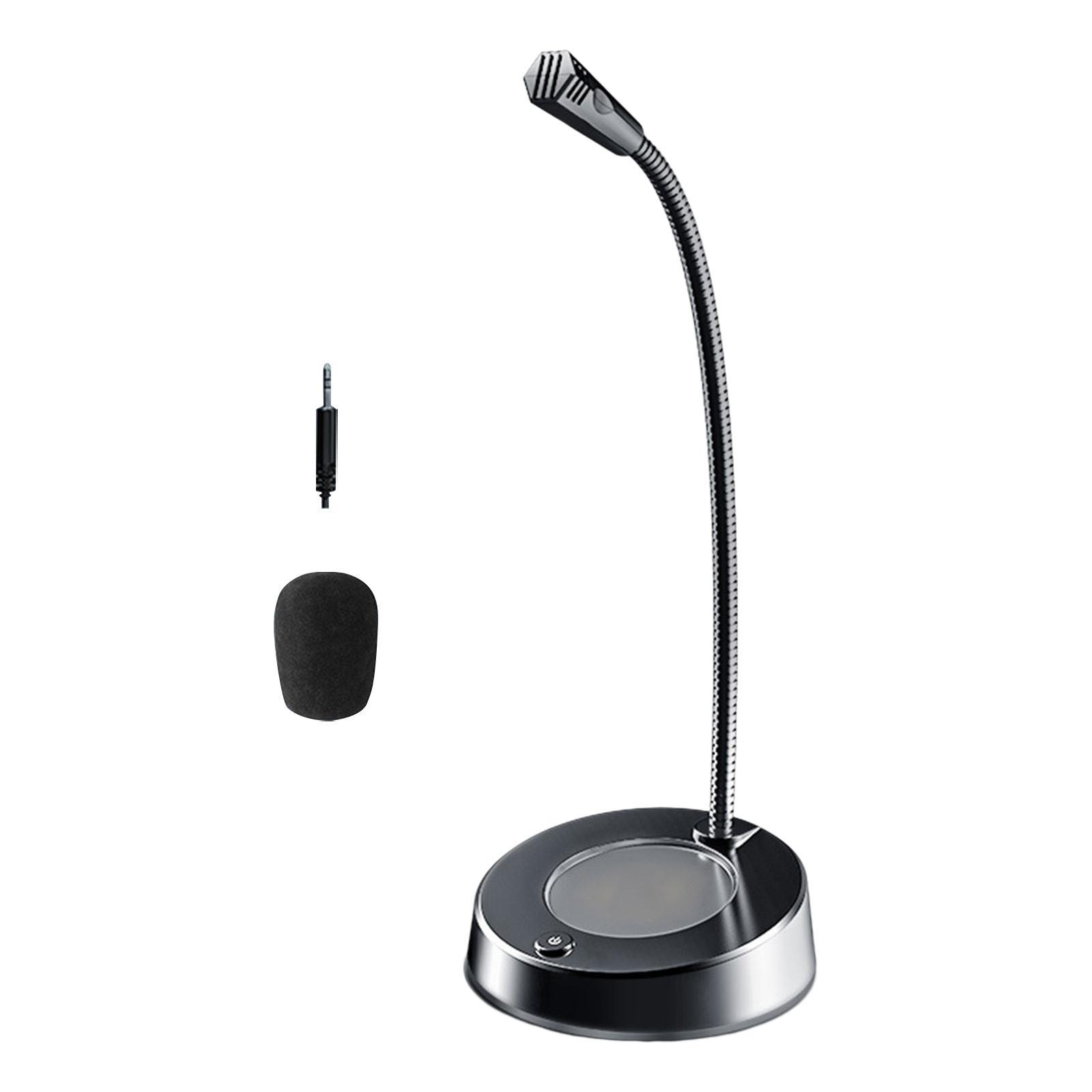 USB Computer Microphone 360 Gooseneck Design for Meetings Desktop PC Youtube