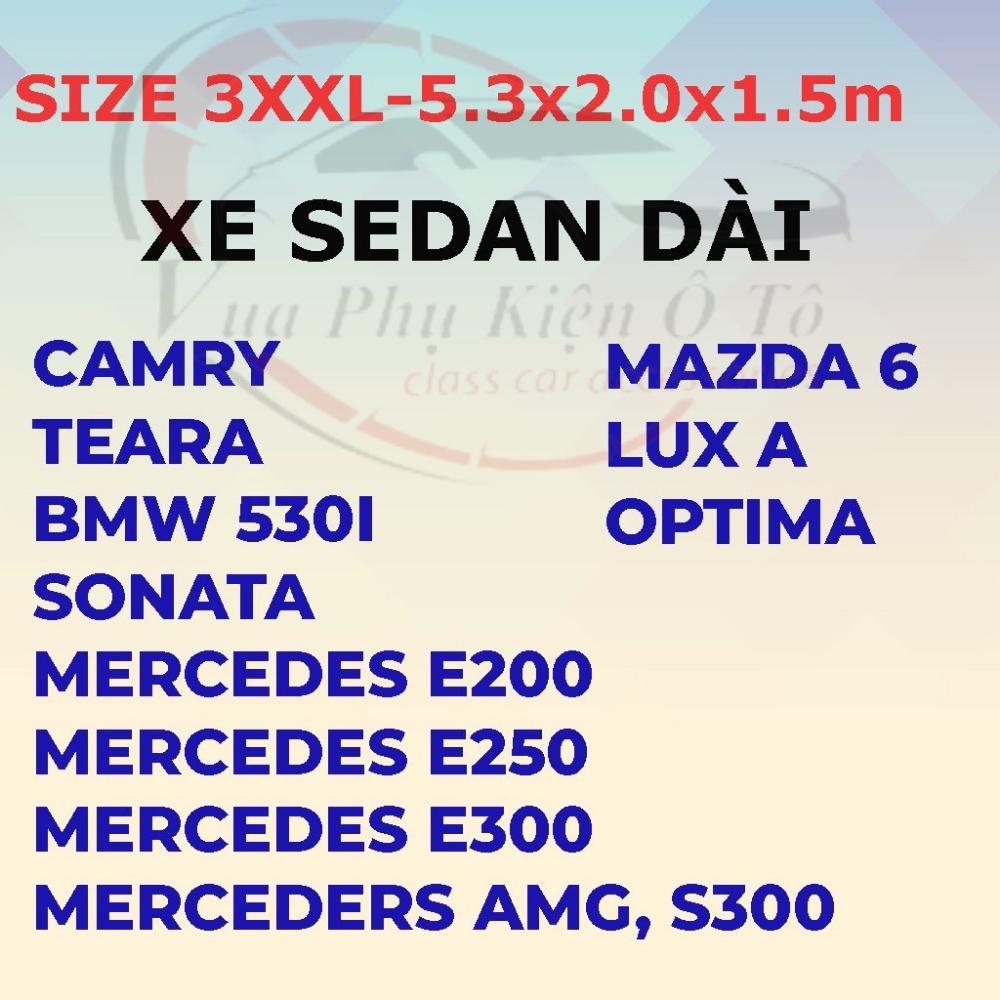 Bạt phủ xe ô tô VINFAST Fadil,Lux A2.0,Lux SA2.0 ,bạt 3 lớp chống xước có kháo kéo cánh cửa, gọn gàng,hàng loại 1