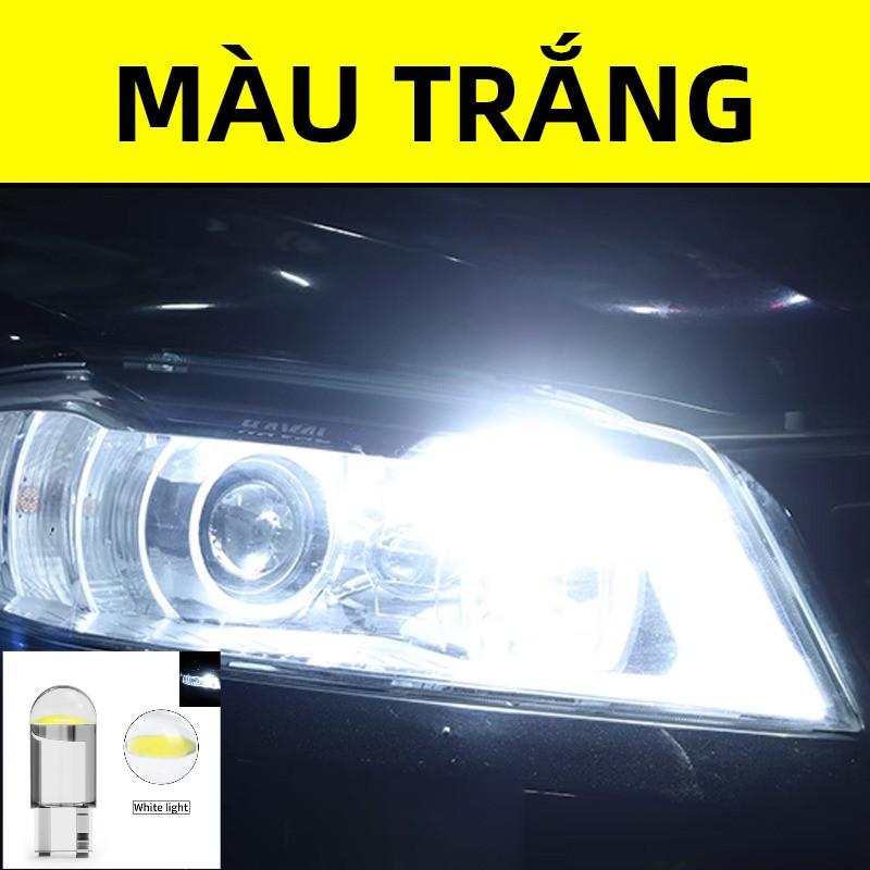 1 cặp (2 CHIẾC) VF3 Bóng Đèn Led Demi T10/W5W - Trắng/Xanh băng/Đỏ/Vàng/Hồng/Xanh chanh