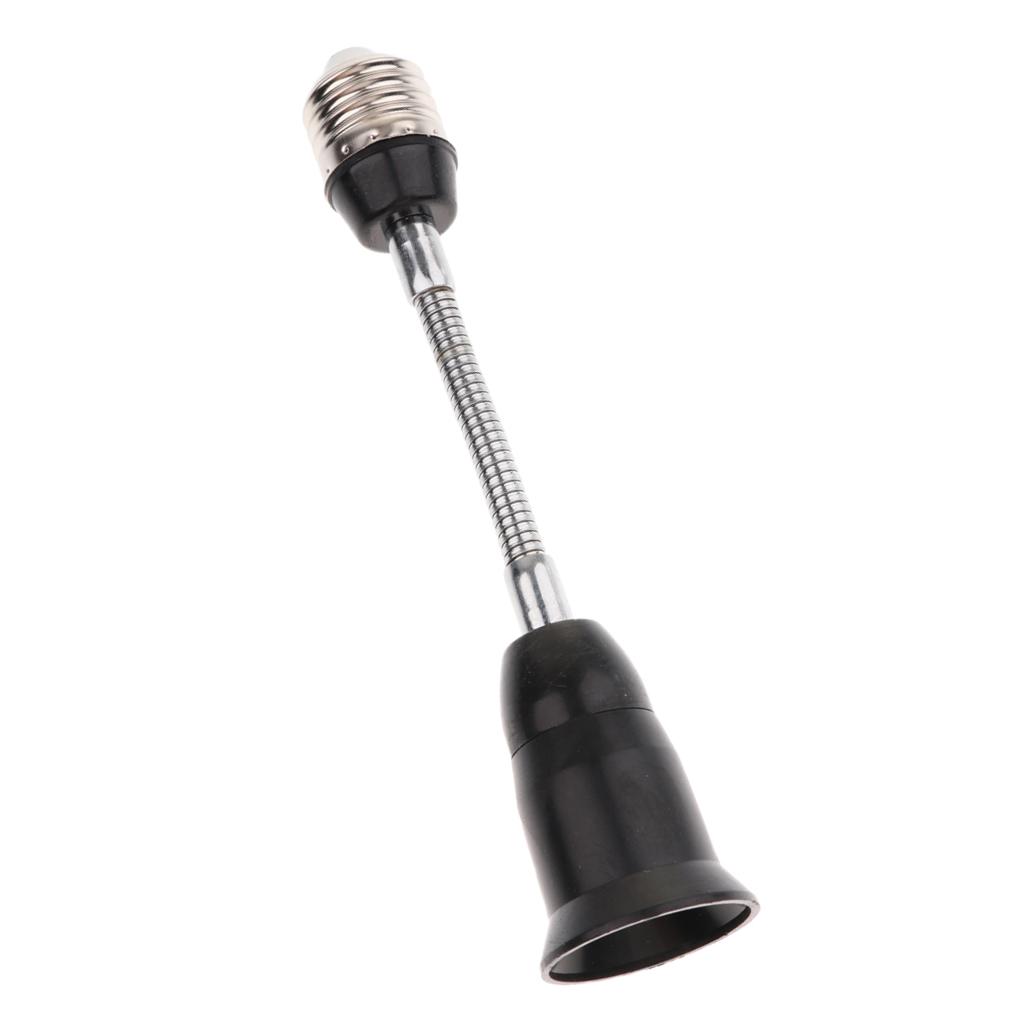 Adjustable Plastic LED Light Bulb Holder E27 Socket Extender Adapter