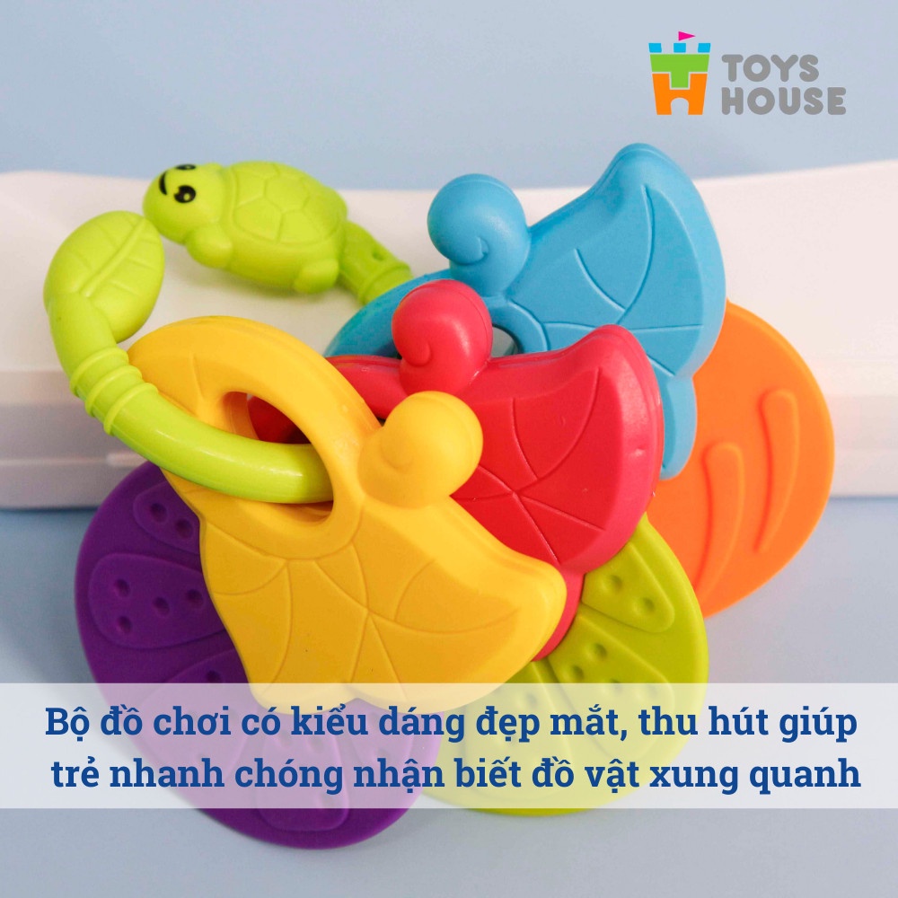 Túi đồ chơi xúc xắc 5 món Toys House 776-1 cho bé