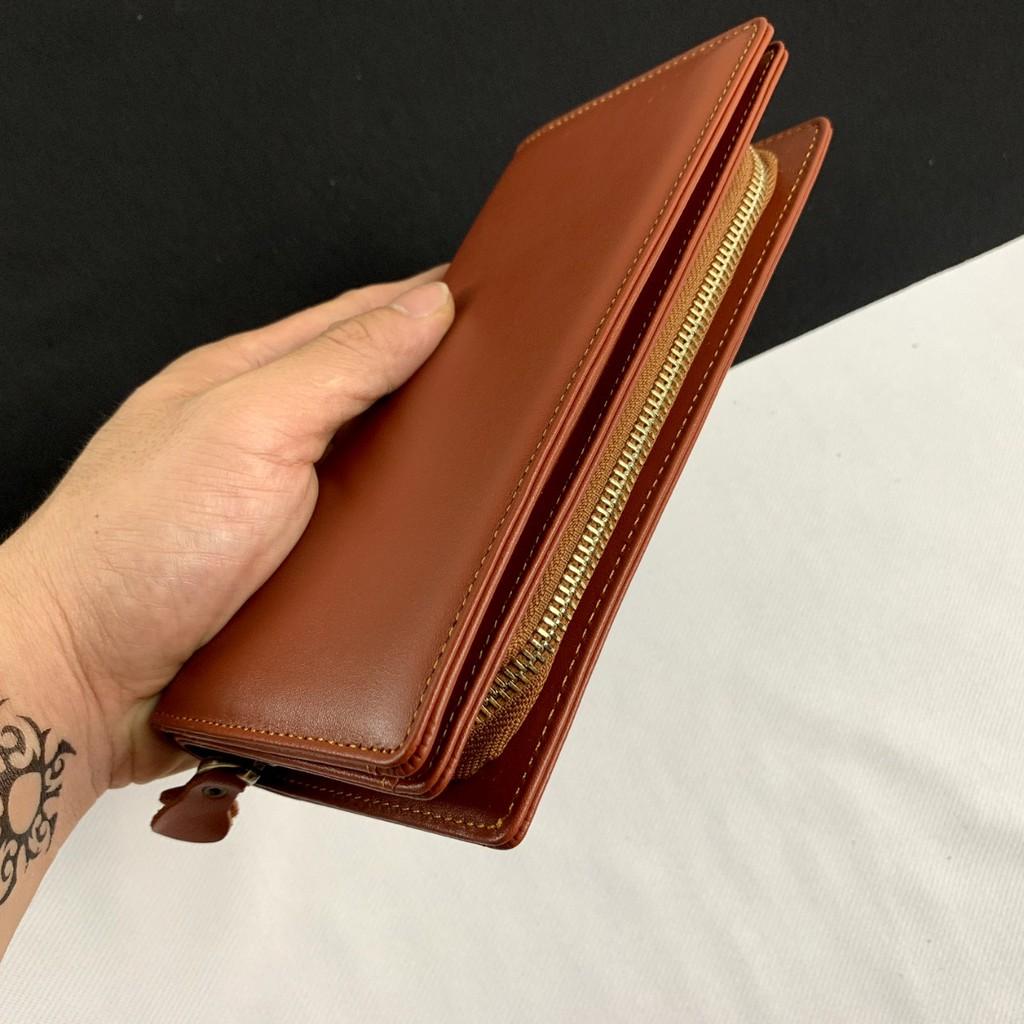 Ví Da Nam Cầm Tay Clutch, Ví Công Sở CL129