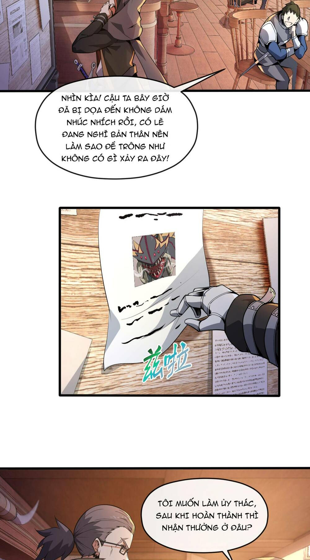 dù kiếm được nghề nghiệp siêu hiếm nhưng lại bị toàn server đuổi giết?! chapter 2 47