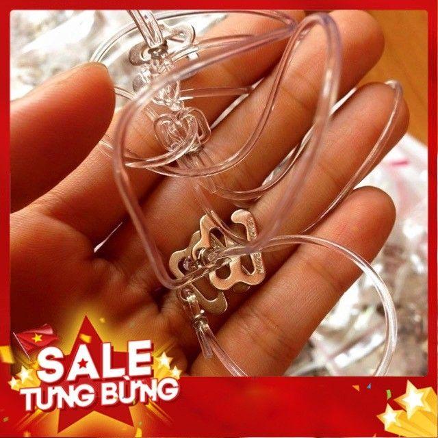 Dây Áo Lót Ngực Trong Suốt Sợi Dẹt Sợi Bún