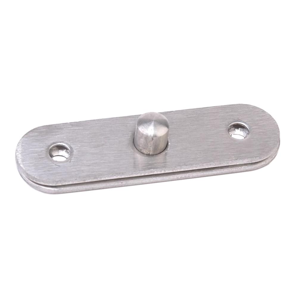 2Pcs Stainless Steel Concealed 360 Degree Rotary Hinge Revolving Door Hinge