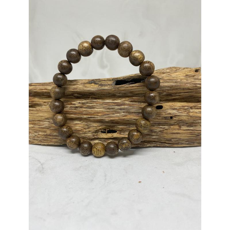 Vòng trầm hương mix charm đá