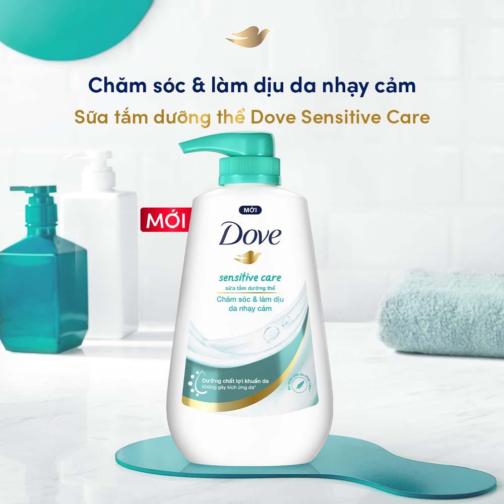 Sữa Tắm Dưỡng Thể Dove Sensitive Care 500g