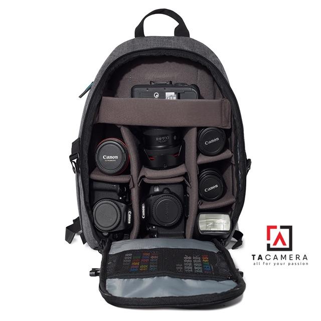 Balo Máy Ảnh Camera Bags Designer Full Photo DSLR-45L - Hàng Chính Hãng