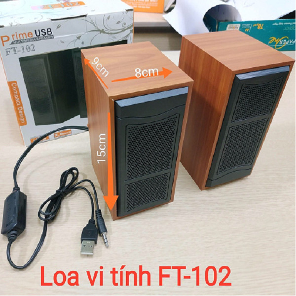 Loa vi tính FT-102 - hàng nhập khẩu - màu ngẫu nhiên