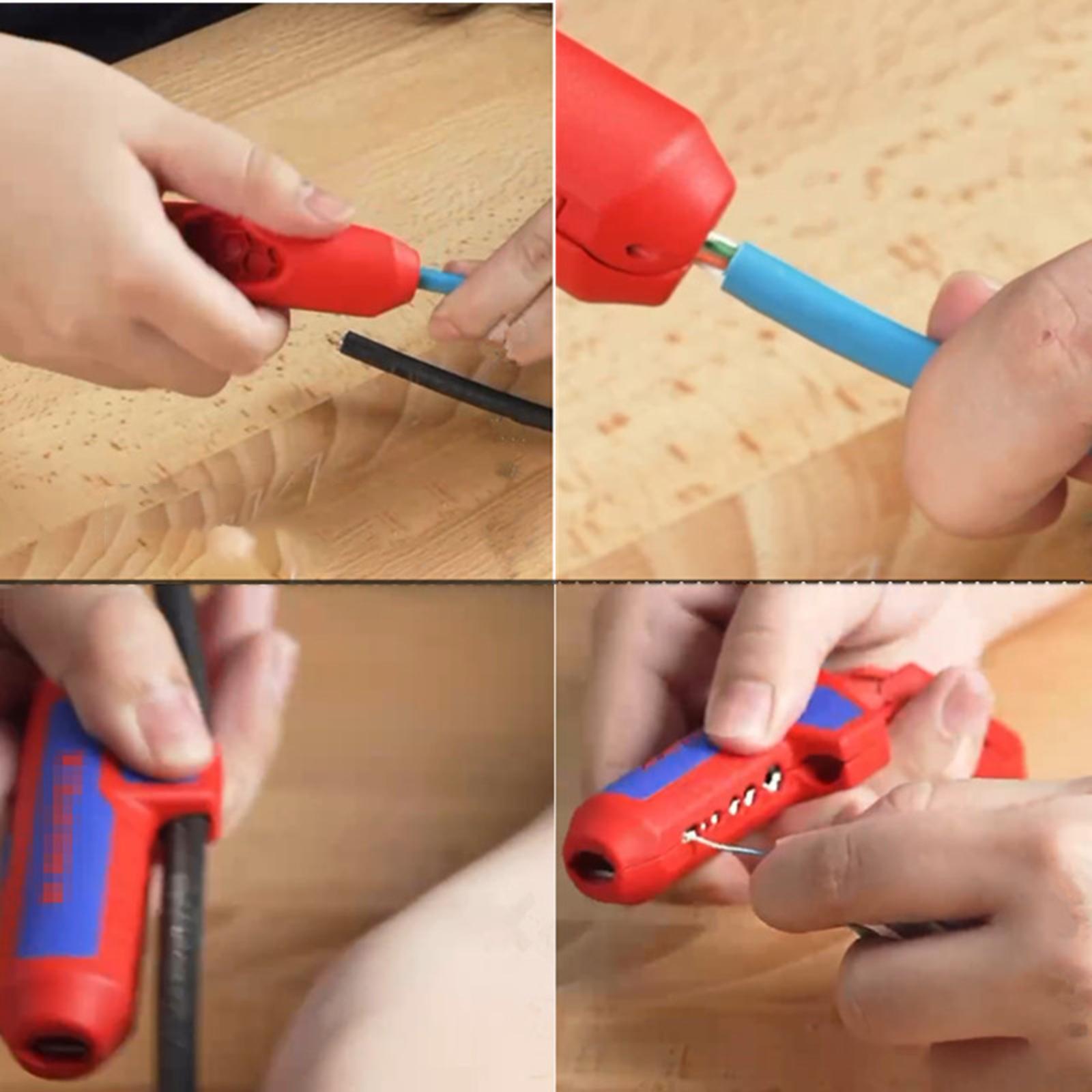 Wire Heavy Duty Hand Tools Wire Crimper for Cable Winding