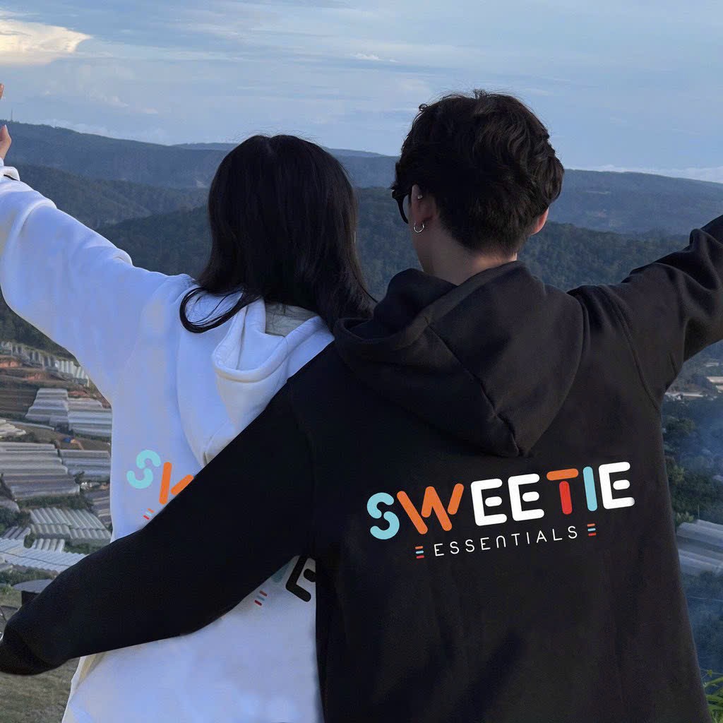 Áo Hoodie Nỉ Bông in Tom & Jeny Unisex Nam Nữ - Form Rộng Ulzzang KUN