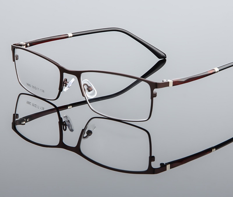 Gọng kính cao cấp NP02 mắt kính không độ có thể thay mắt kính cận, viễn, loạn