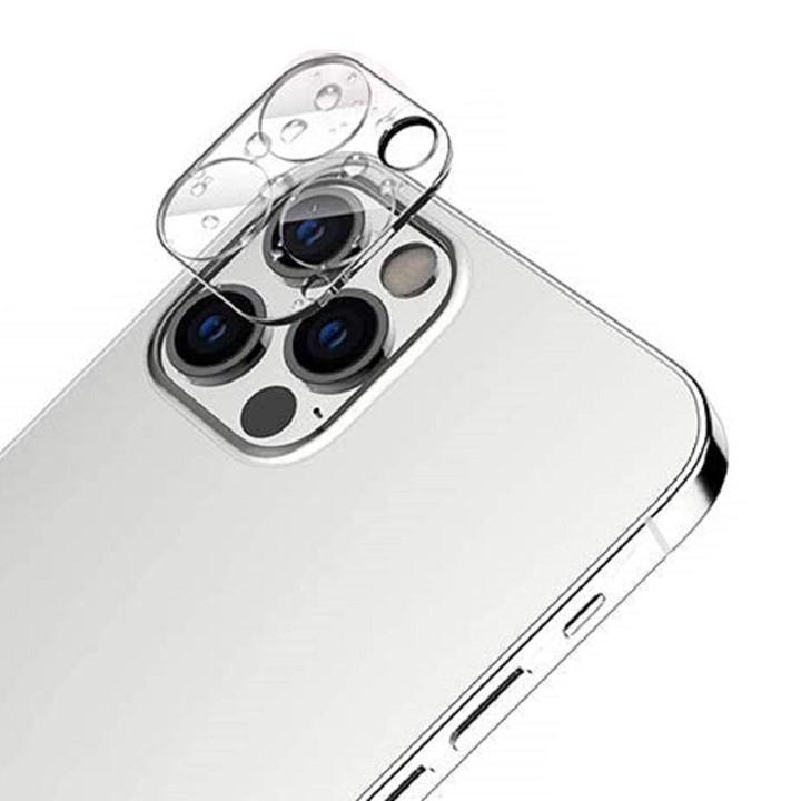 Kính Cường Lực Camera cho iPhone 11 12 13 14 Pro Max Mini Plus Full Bảo Vệ Toàn Diện Cụm Camera