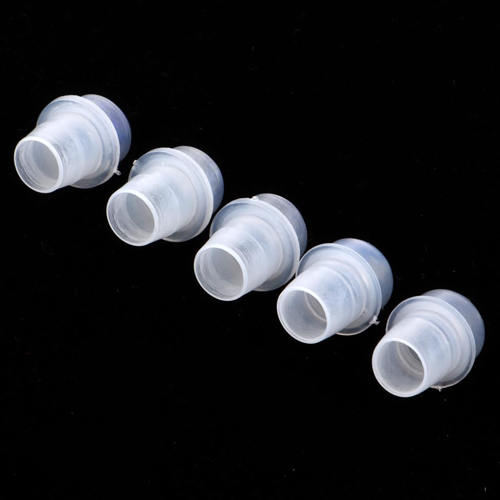 5Pcs Replacement Ball Roller Tops for Essential Oils Bottles Purple