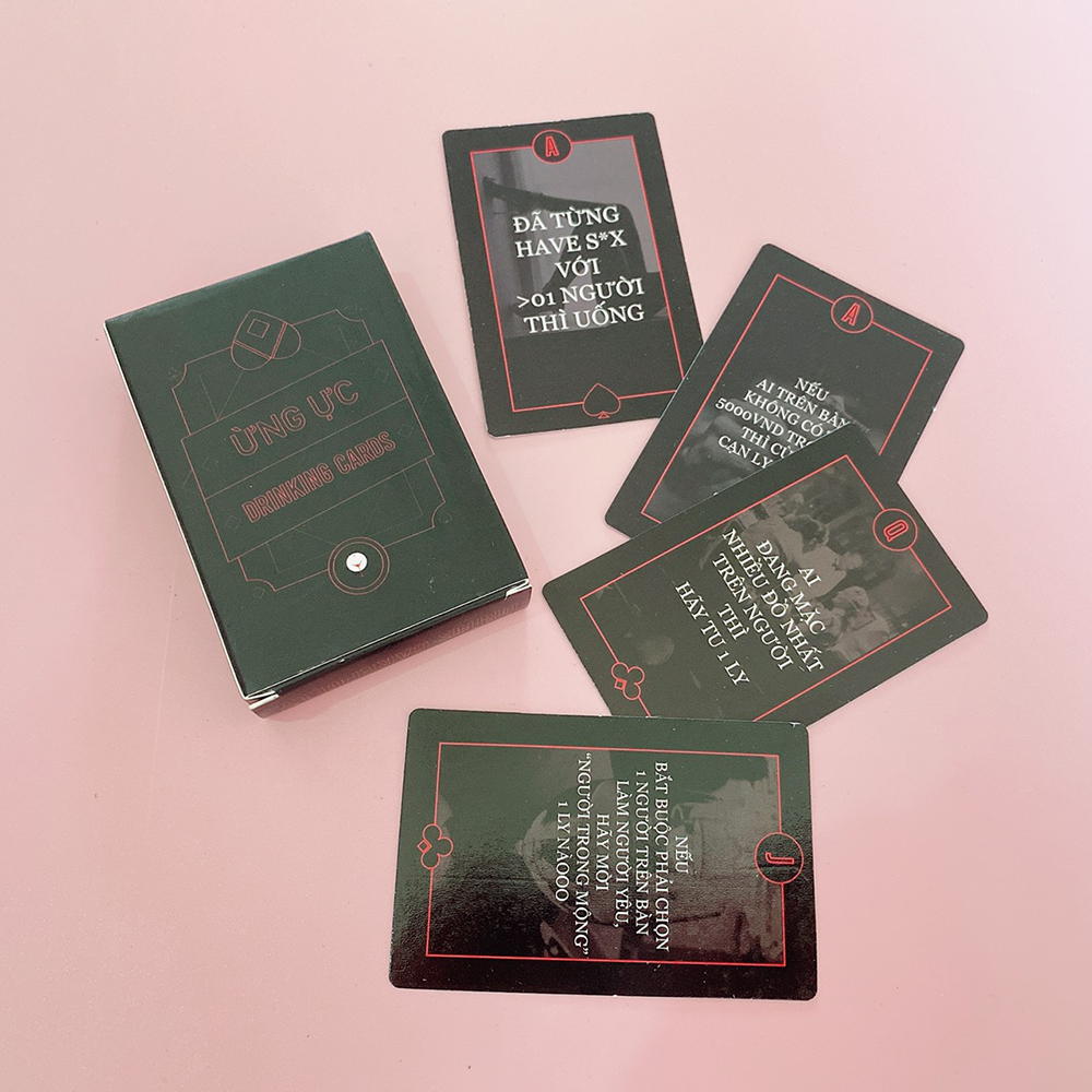 Bộ Bài Ừng Ực Drinking Game Hot Trend 2021 Ăn Uống Trên Bàn Nhậu I 52 Lá Thách Thức Khuấy Động Cuộc Chơi