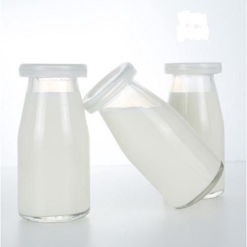 Chai thủy tinh 100ml 200ml nắp nhựa đựng nước, sữa hạt, nước ép trái cây