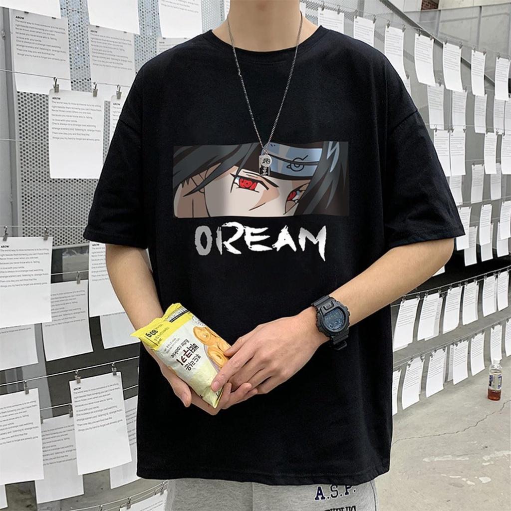 ÁO THUN UNISEX NAM NỮ naruto oream