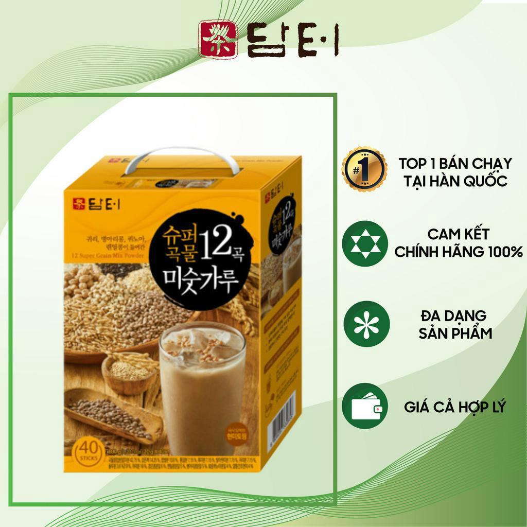 Ngũ Cốc 12 Loại Hạt Damtuh Hàn Quốc - Hộp 40 Gói