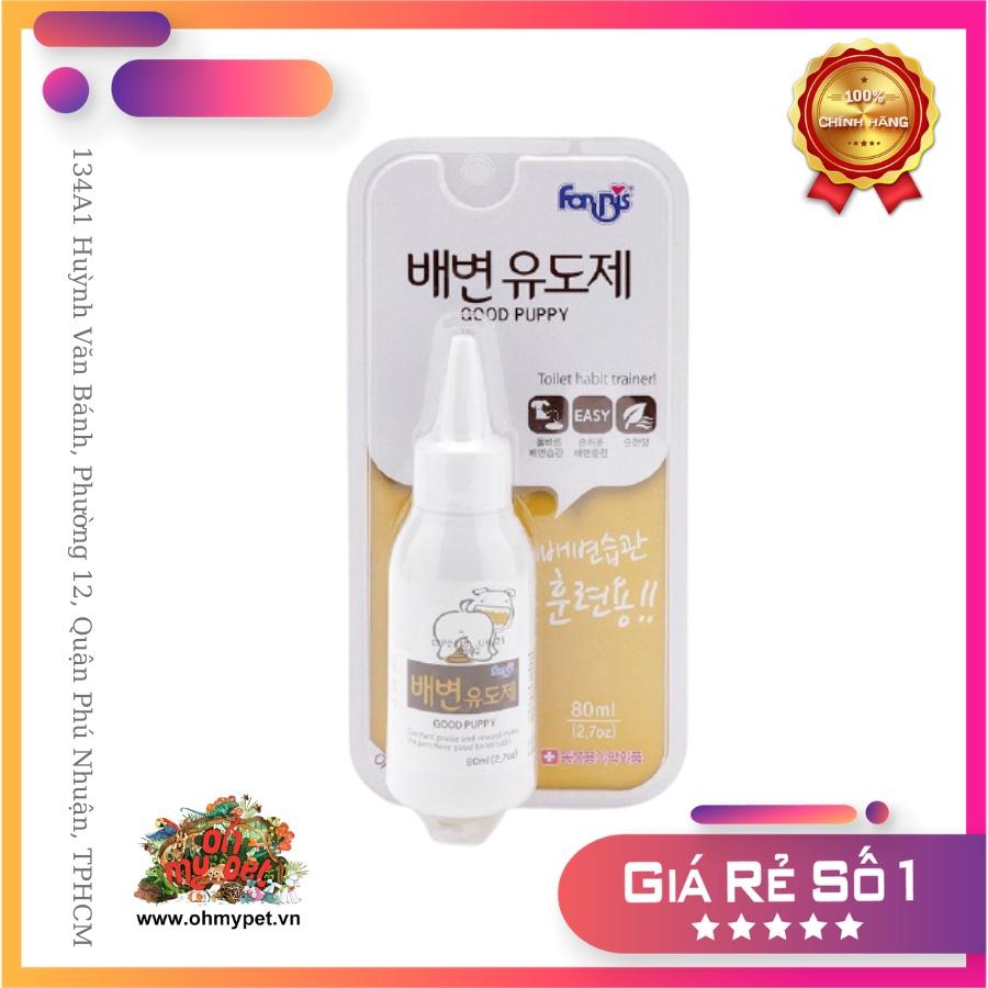 Dung dịch hướng dẫn chó đi vệ sinh đúng chỗ Forcans Good Puppy 80ml