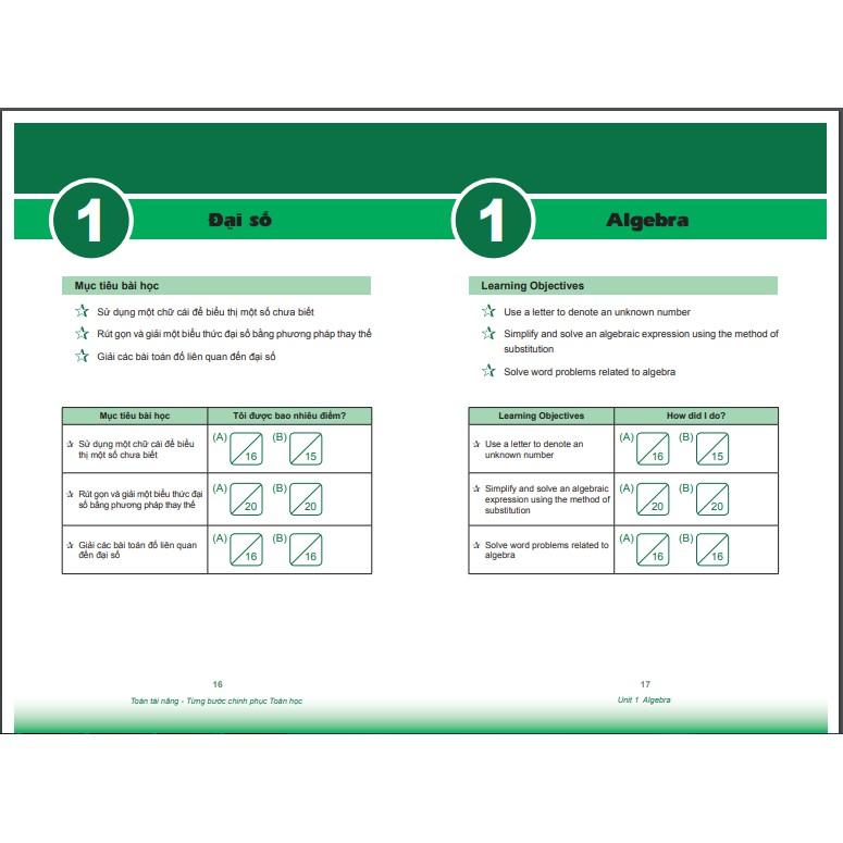 Sách toán tài năng 5, từng bước chinh phục toán học (10-11 Tuổi)