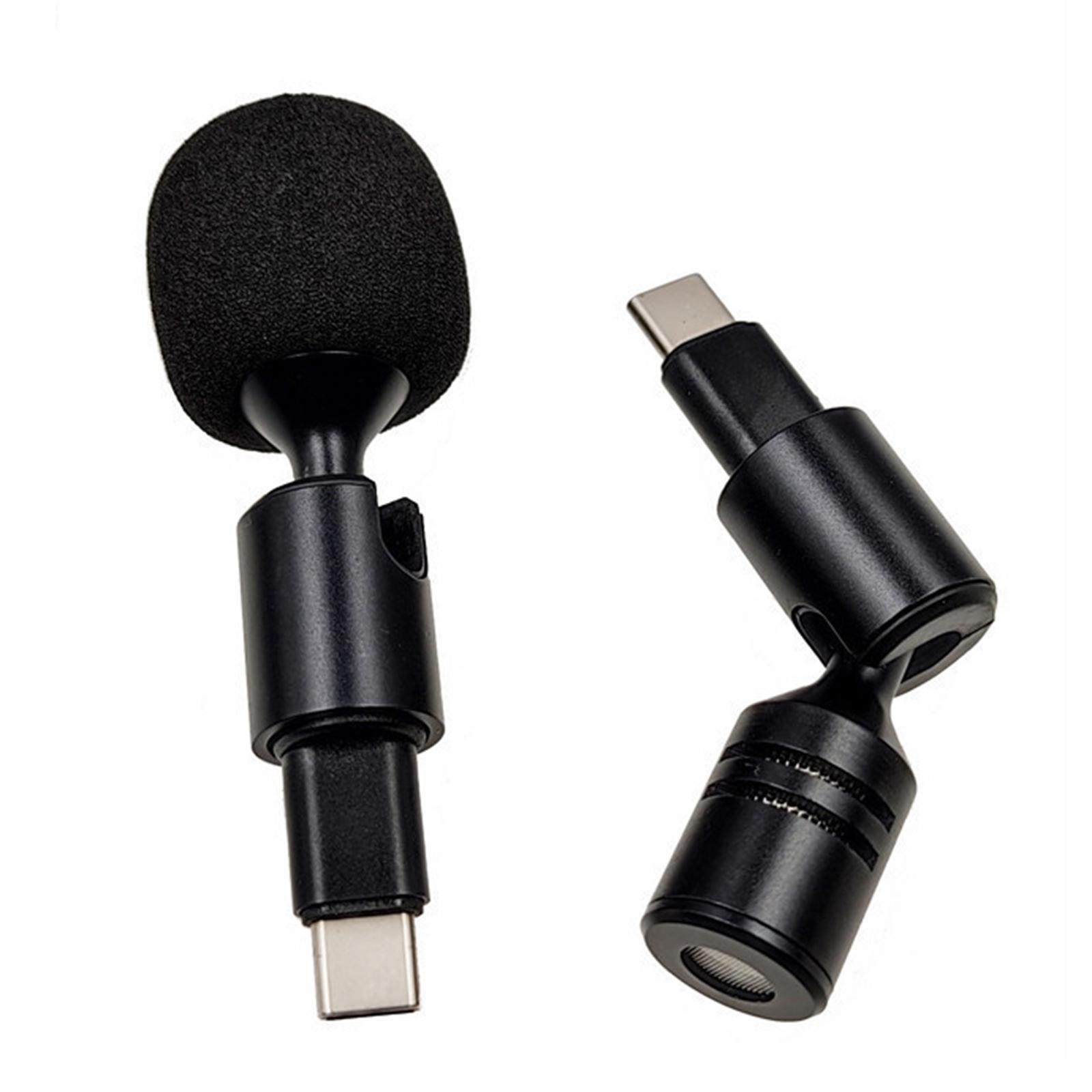 Portable USB Mini Microphone Wireless Lavalier Microphone for Skype Remote Work Computer