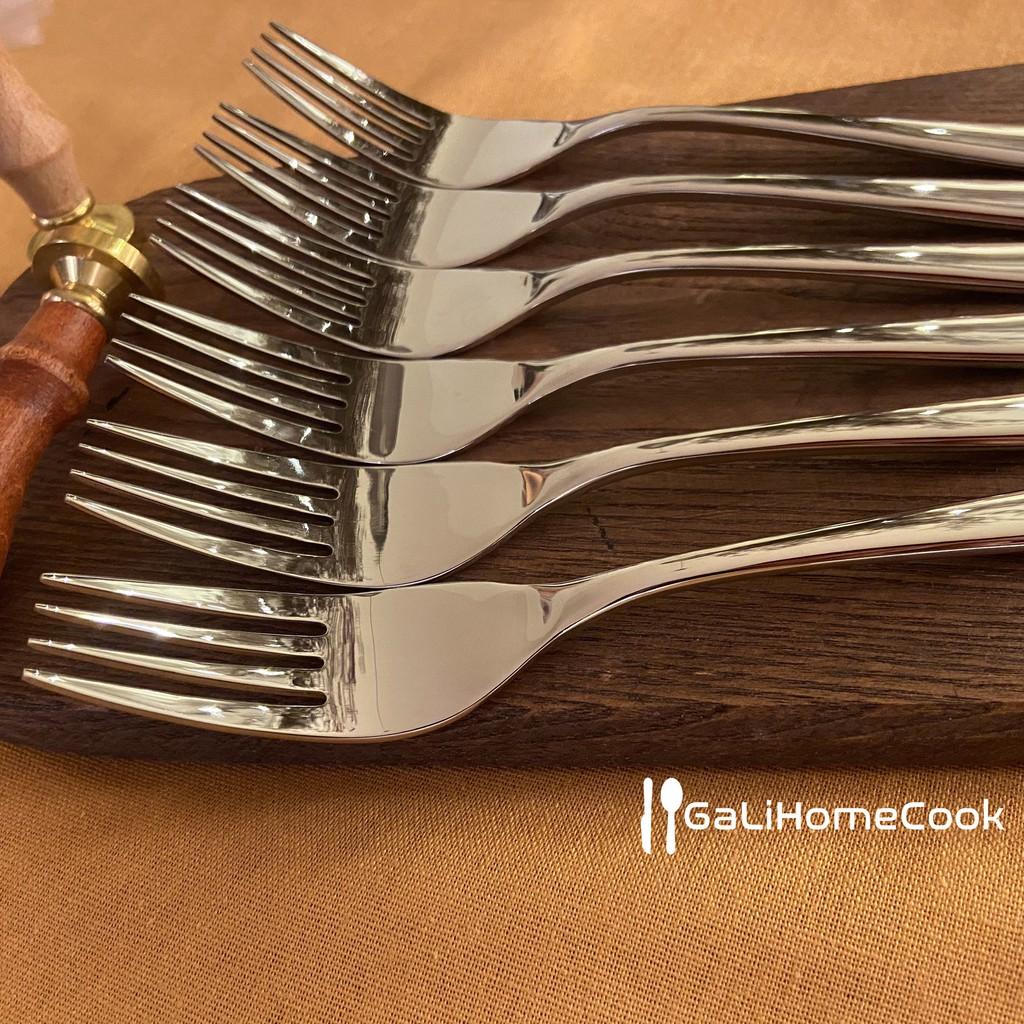 Dĩa (Nĩa) inox 304 SOLA-6 phong cách Châu Âu sang trọng cao cấp | GaliHomecook Fork DiaSOLA-6