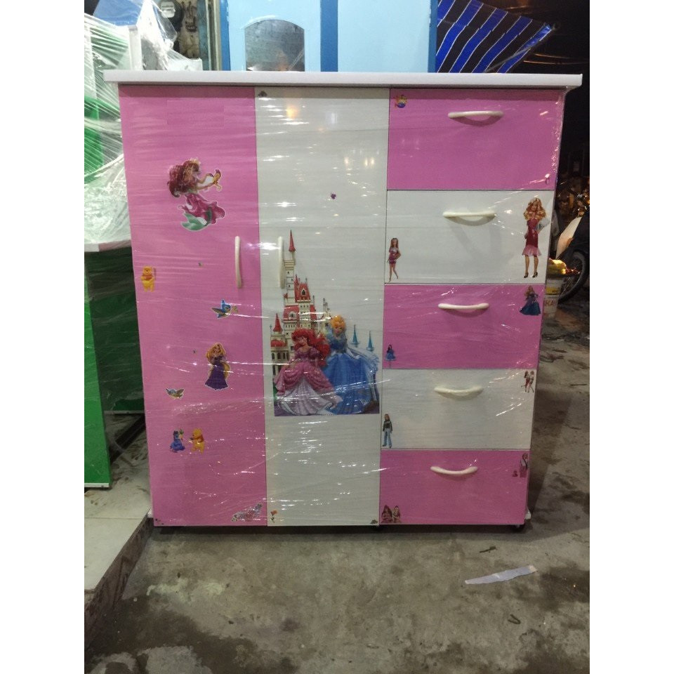 Tủ nhựa đài loan cao 1m25 ngang 1m06 sâu 45cm nhiều màu