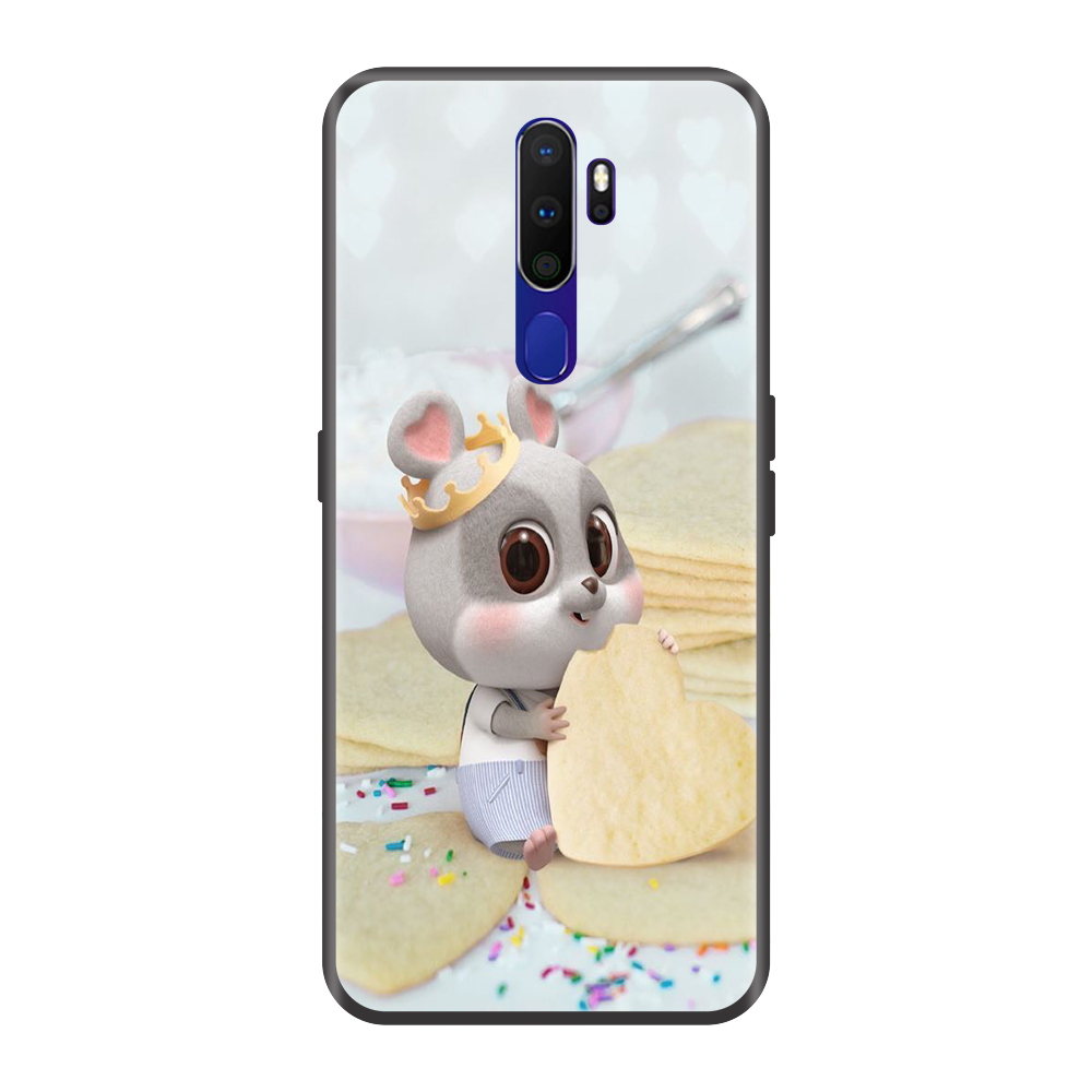 Ốp lưng TPU viền dẻo cho điện thoại OPPO A9 2020 Hình Chuột Tết 2020 Mẫu 13